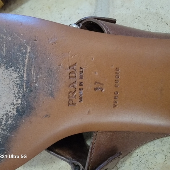 Genuine Prada Studded Sandals - Picture 5 of 6